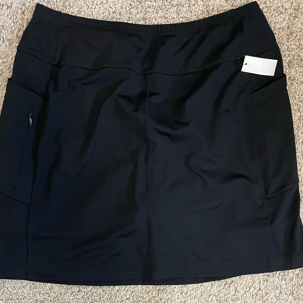 Talbots Classic Black Skort